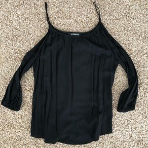 Express Cold Shoulder Top